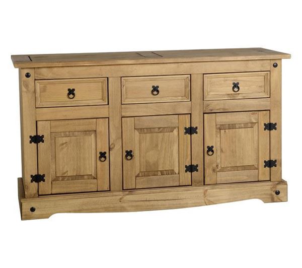 Picture of Corona 3 Door 3 Drawer Sideboard