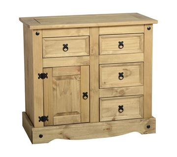 Picture of Corona 1 Door 4 Drawer Sideboard