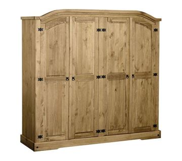 Picture of Corona 4 Door Wardrobe