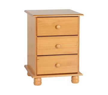 Picture of Sol 3 Drawer Bedside Chest